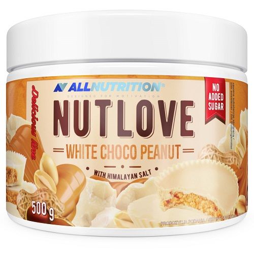 Allnutrition NUTLOVE White Choco Peanut 500 G Best Price Ireland