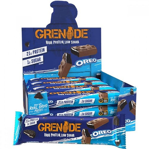 Grenade Carb Killa Oreo Bar - 60 g (Box of 12) Oreo White *BEST BEFORE 09/2024*