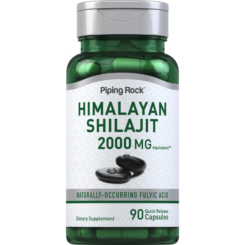 Piping Rock Shilajit Extract 2000 - 90 caps