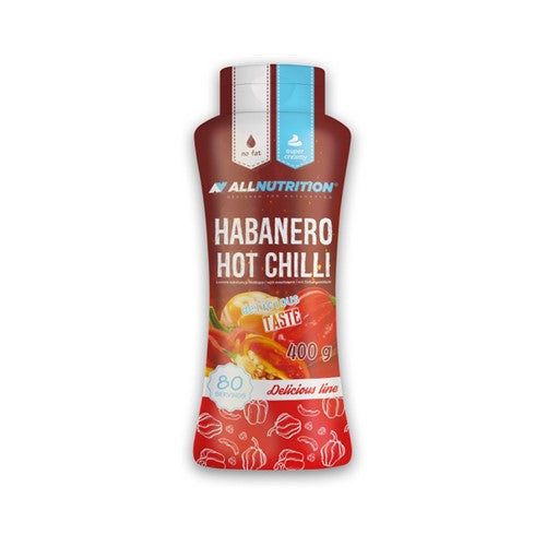 Allnutrition Savoury Sauces - 440g Habanero Hot Chilli *BEST BEFORE 02/08/2024*