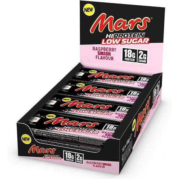 Mars Hi-Protein Low Sugar Bar - 55 g (Box of 12)