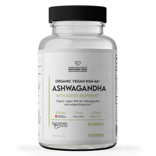 Supplement Needs Ashwagandha KSM-66 - 60 Caps