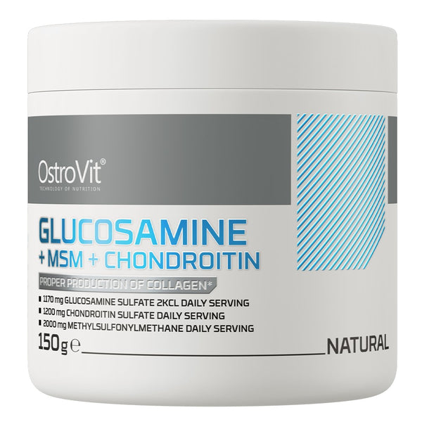 OstroVit Glucosamine + MSM + Chondroitin - 150g Unflavoured