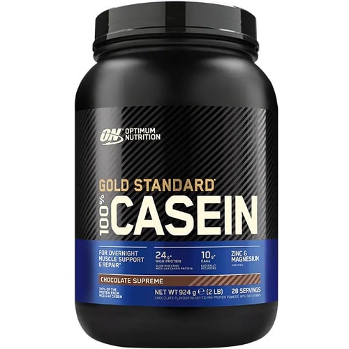 Optimum Nutrition Gold Standard 100% Casein - 910 g strawberry *BEST BEFORE 09/2024*