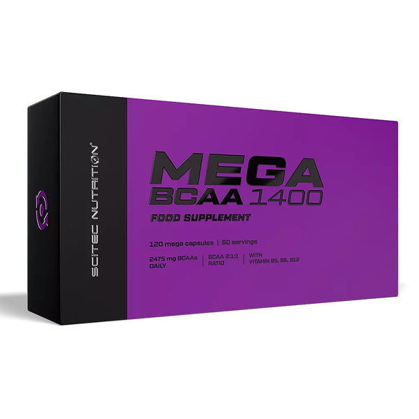 Scitec Nutrition Mega BCAA 1400 - 120 caps