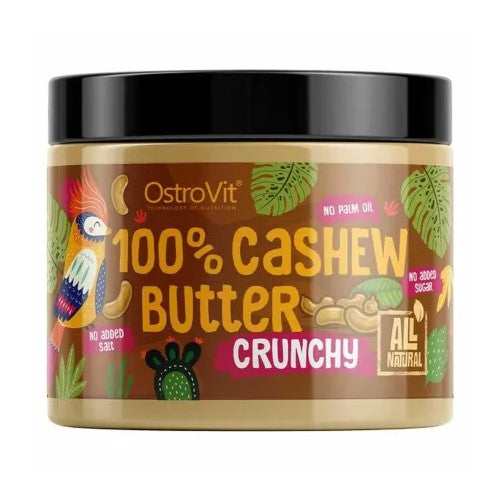 OstroVit 100% Cashew Butter - 500 g Crunchy