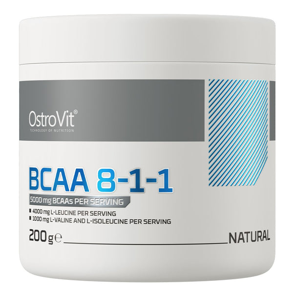 OstroVit BCAA 8-1-1 - 200 g Unflavoured