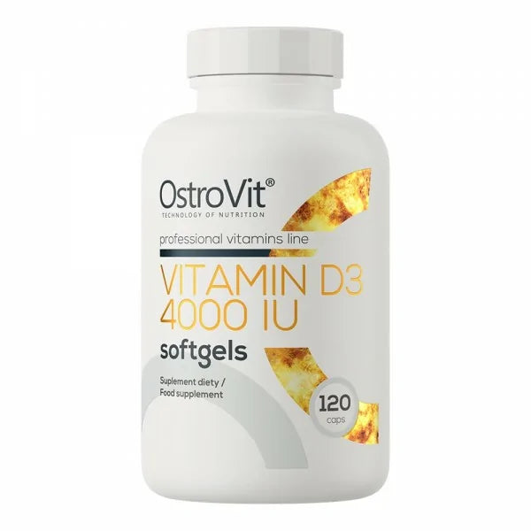 OstroVit Vitamin D3 4000IU 120 Softgels