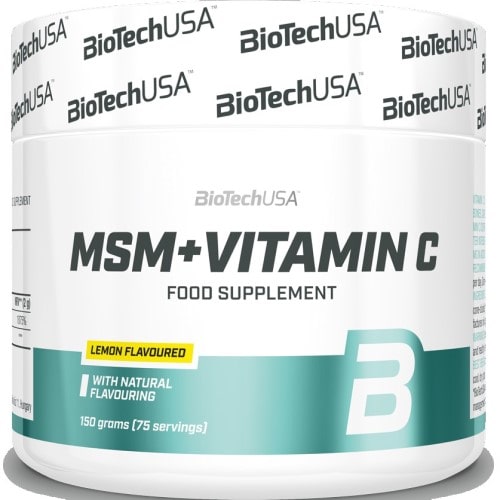 Biotech Usa MSM + Vitamin C - 150 g Lemon