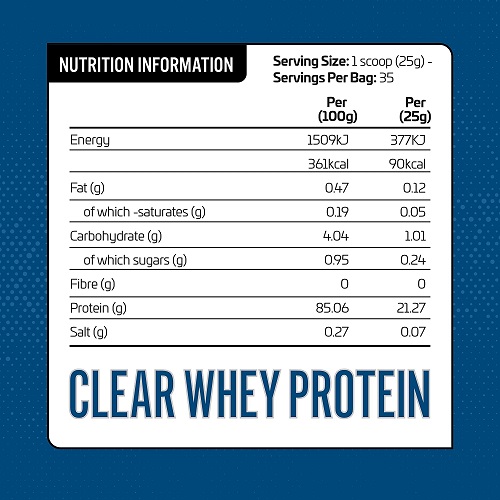 Applied Nutrition Clear Whey Protein - 875 g