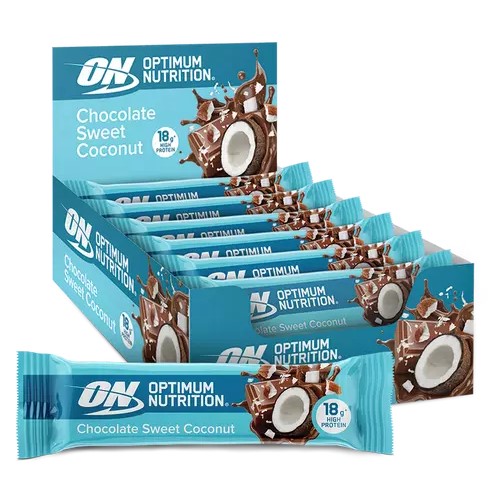 Optimum Nutrition Protein Bar Chocolate Sweet Coconut - 59g (Box of 10)