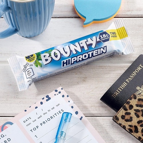 Bounty Hi-Protein Bar - 52 g (Box of 12)