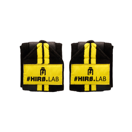 Hiro Lab Wrist Wraps - 2pcs Black