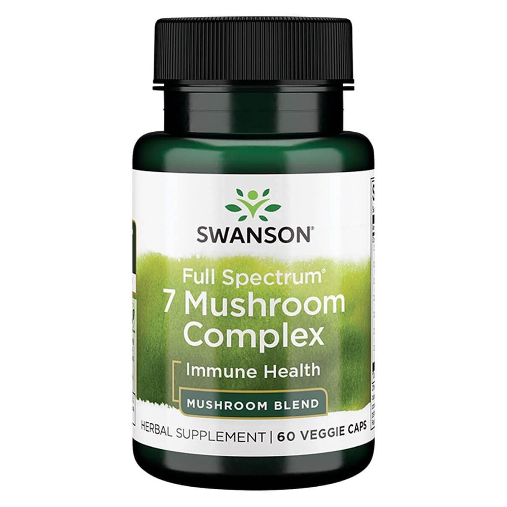 Swanson Full Spectrum 7 Mushroom Complex - 60 caps