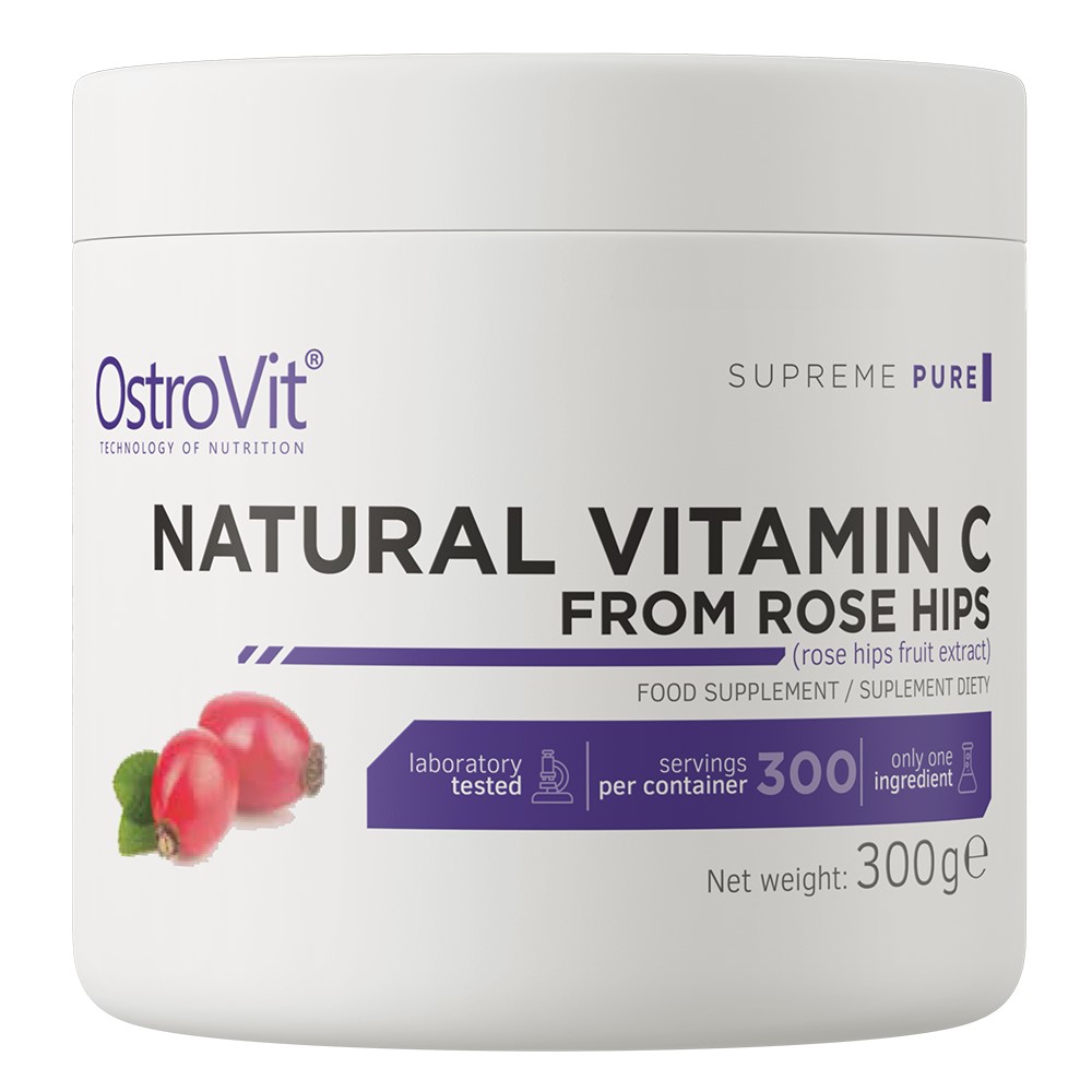 OstroVit Natural Vitamin C From Rose Hips - 300g