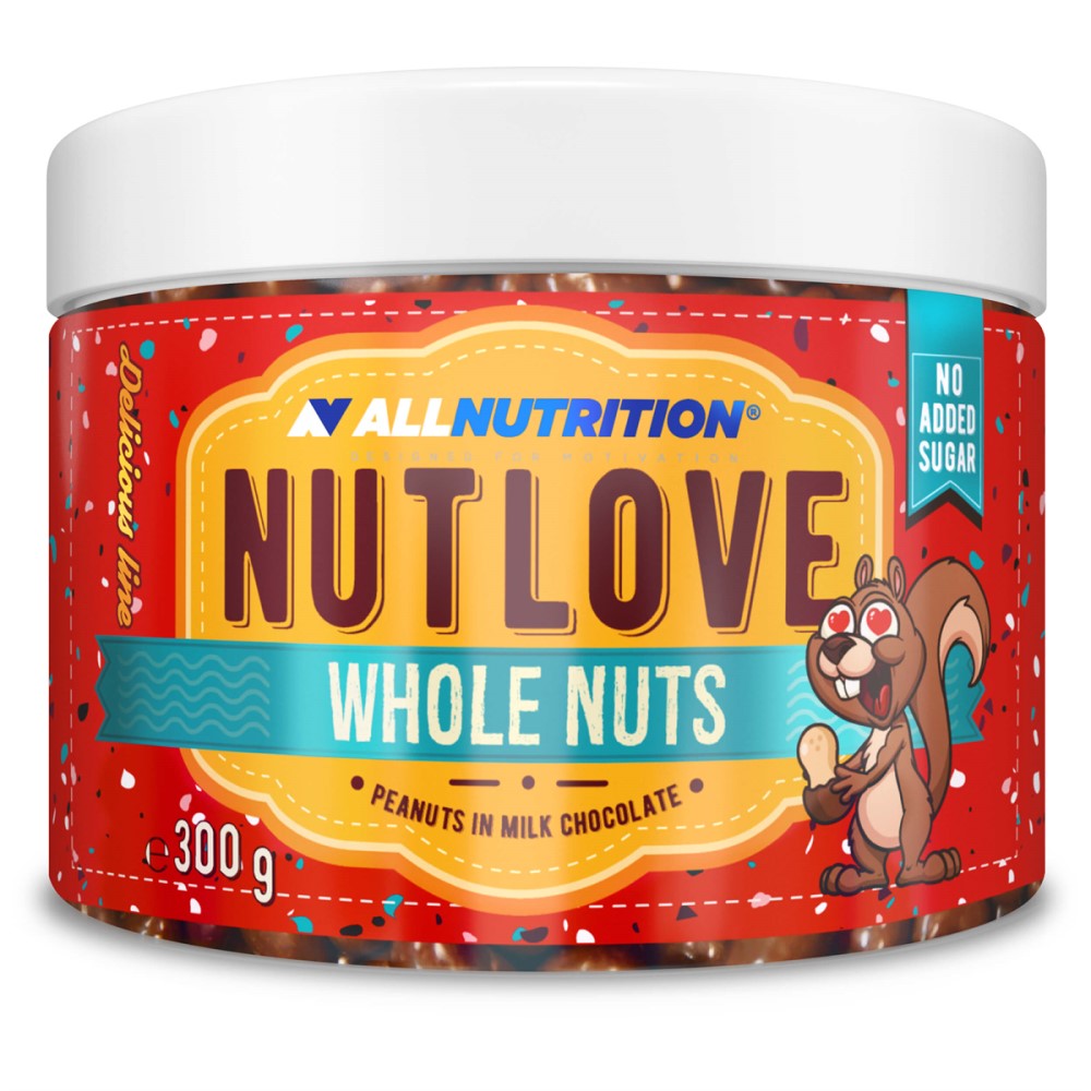 Allnutrition Nutlove Whole Nuts - 300g Peanuts