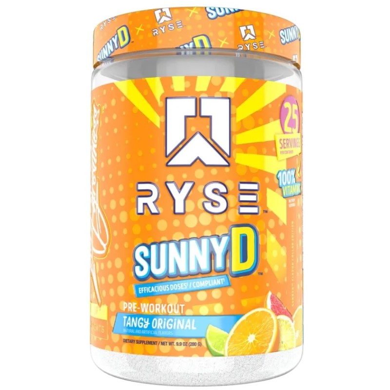 Ryse Sunny D Pre-Workout - 25 Servings