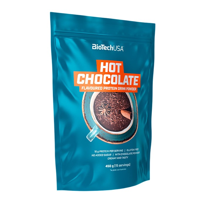 Biotech Usa Hot Chocolate Flavoured Protein Drink Powder - 450g