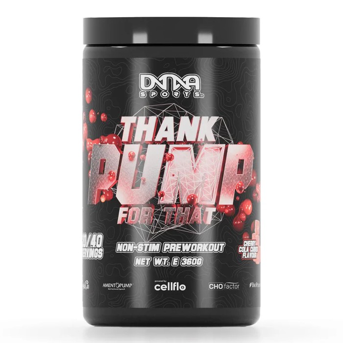 DNA Sports Thank Pump For That Non-Stim Preworkout - 360g