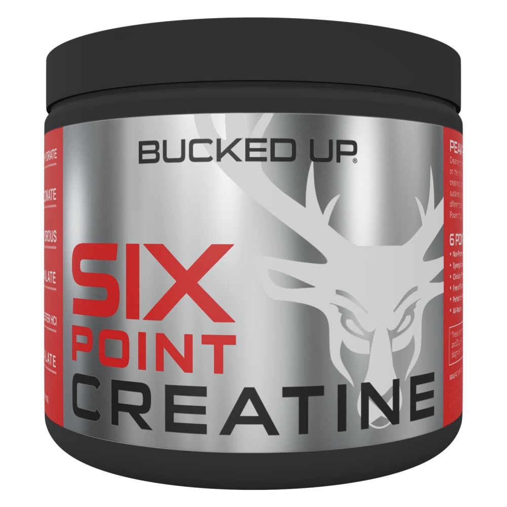 Bucked Up 6 Point Creatine - 172.5g Unflavoured