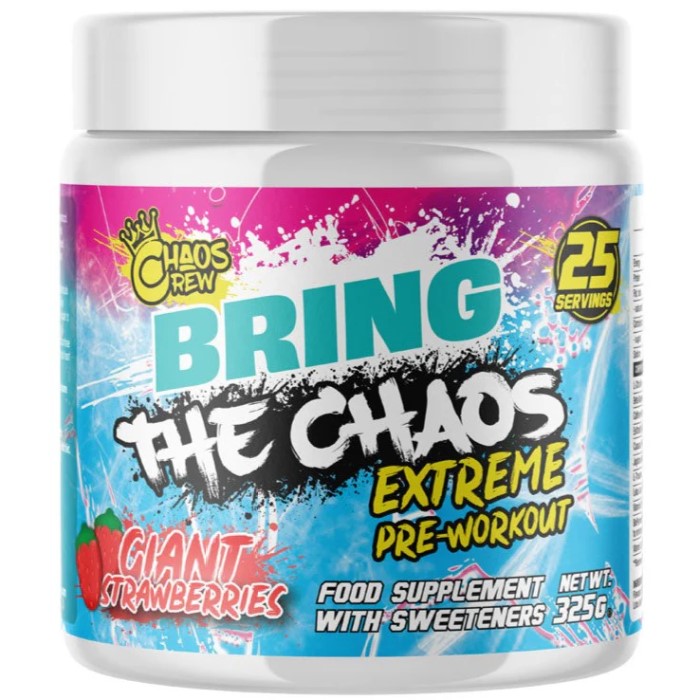 Chaos Crew Bring The Chaos Extreme Pre-workout V2  - 25 servings