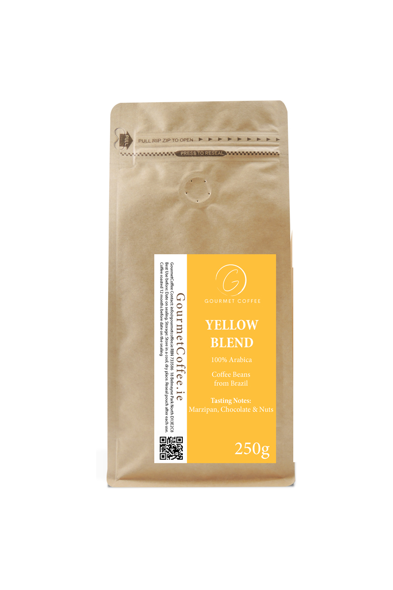 Gourmet Coffee Beans - Yellow Blend Coffee 1kg