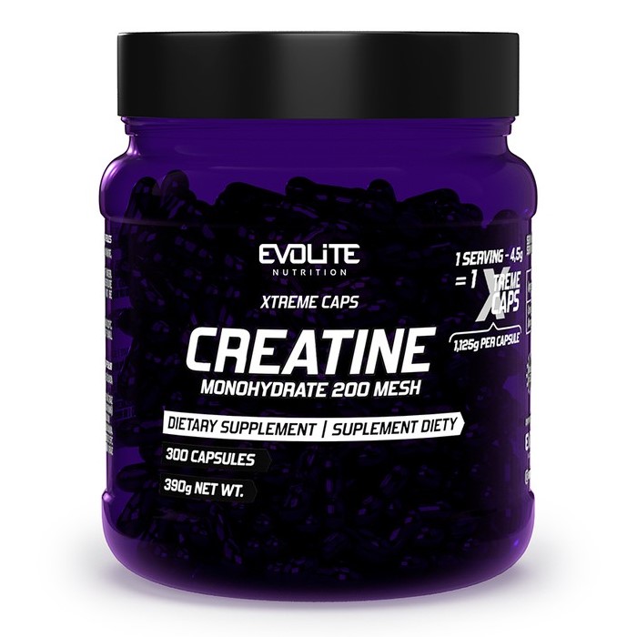 Evolite Creatine Monohydrate Xtreme - 300 caps