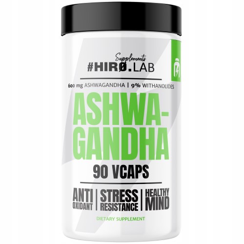 Hiro Lab Ashwagandha 600mg - 90 Veg Caps