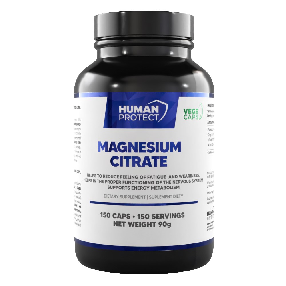 Human Protect Magnesium Citrate - 150 caps