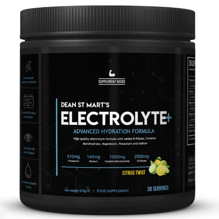 Supplement Needs Electrolyte+ - 210g