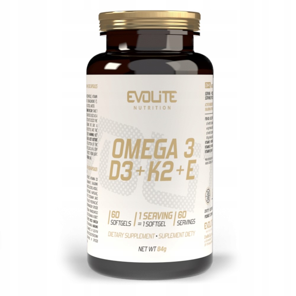 Evolite Omega 3+D3+K2mk7+E - 60 caps