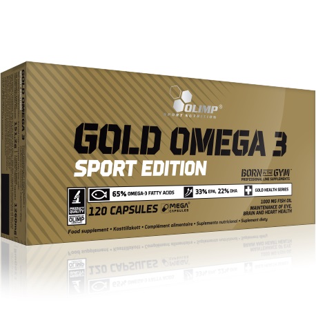 Olimp Gold Omega 3 Sport Edition - 120 Softgels