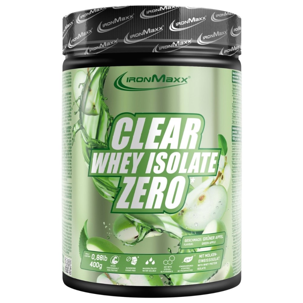 Ironmaxx Clear 100% Whey Isolate ZERO - 400g