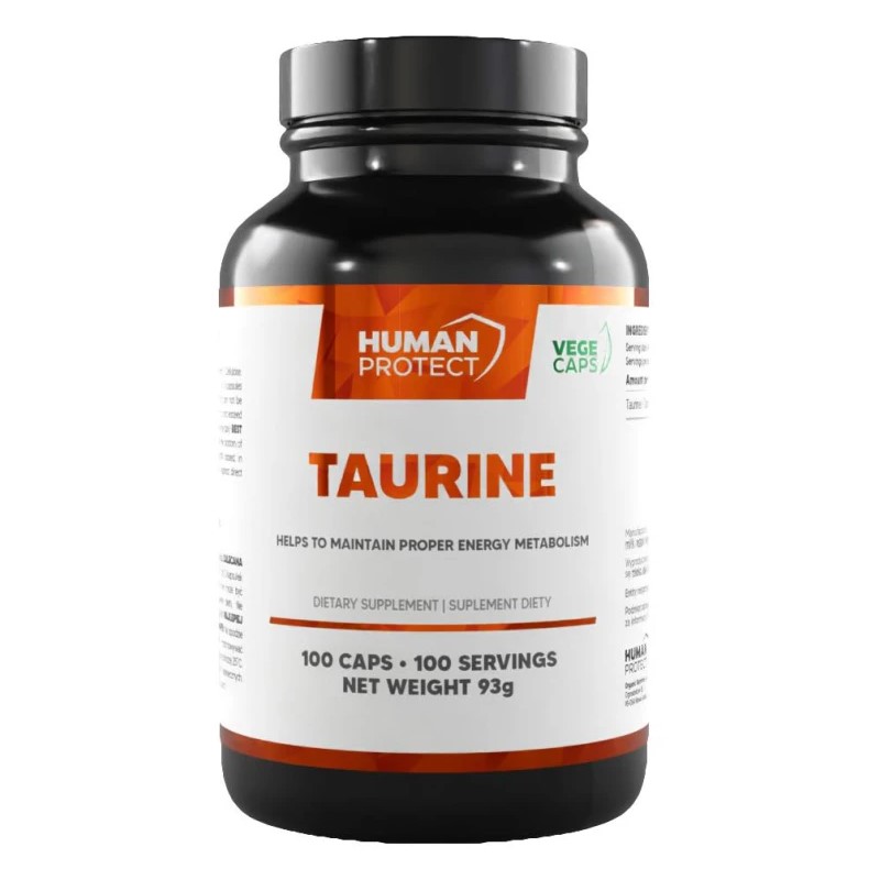 Human Protect Taurine 800mg - 100 caps