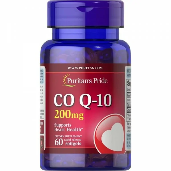 Puritan's Pride CoQ10 200mg - 60 softgels