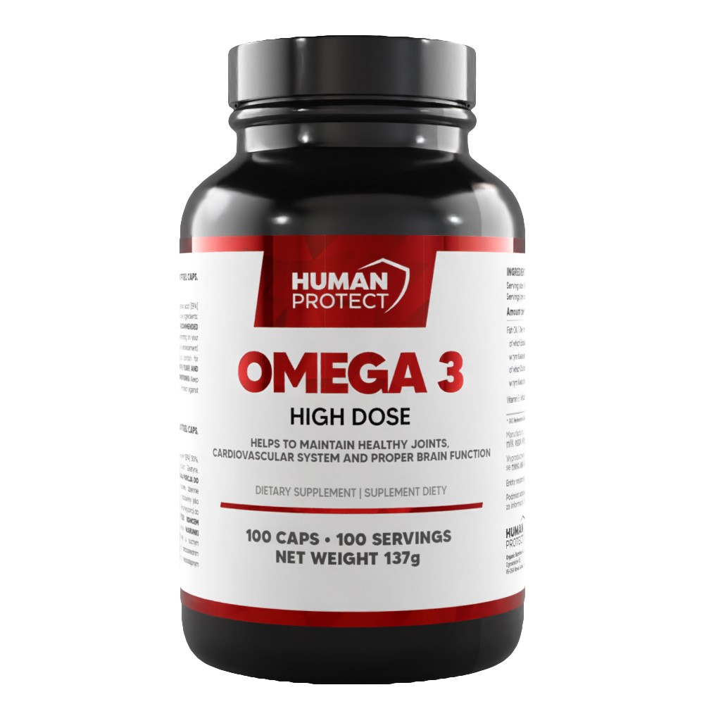 Human Protect Omega 3 HIGH DOSE - 100 Caps