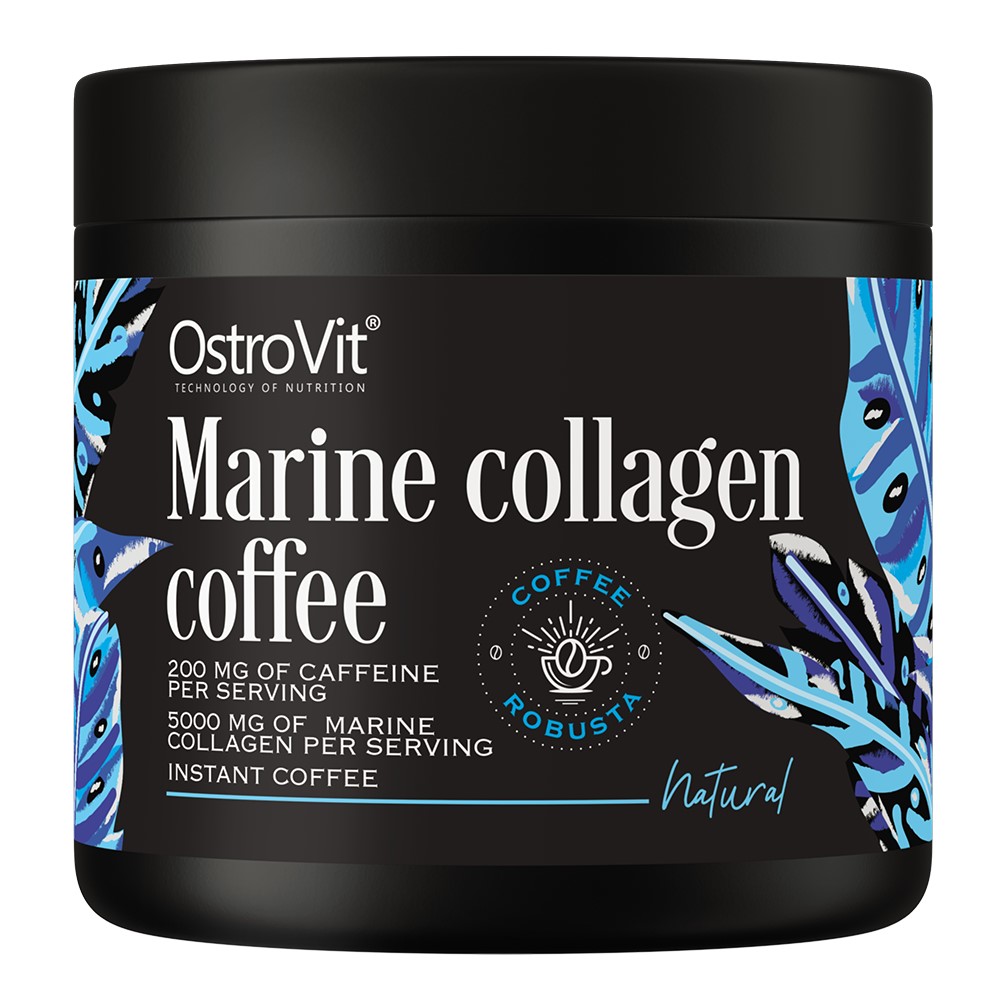 OstroVit Coffee with Marine Collagen - 150 g Unflavoured