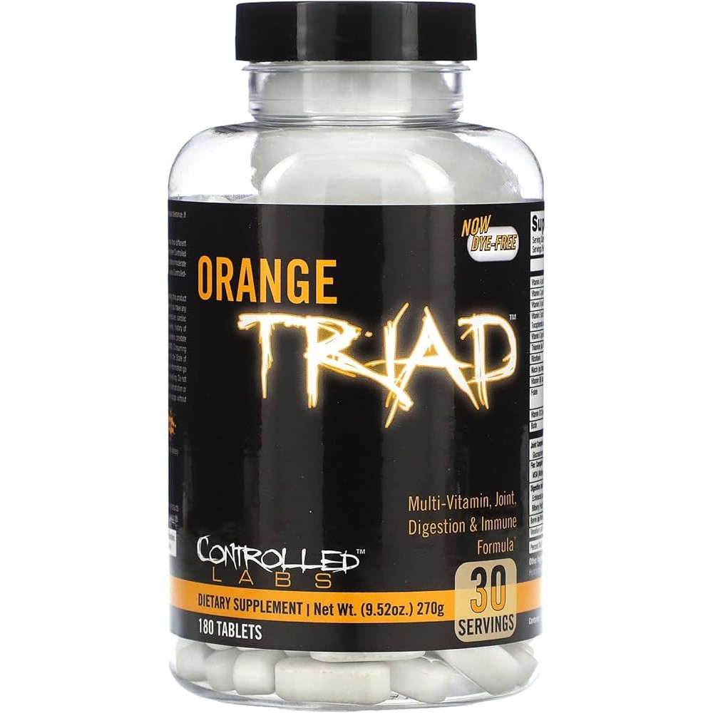 Controlled Labs Orange Triad - 180 Tabs