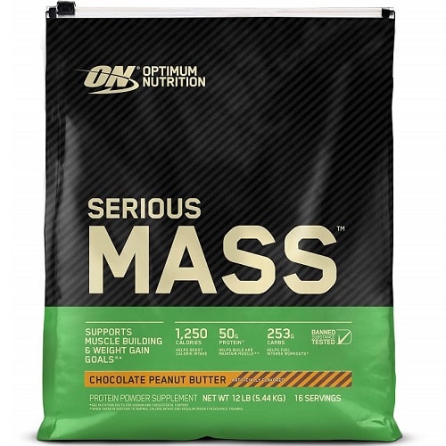 Optimum Nutrition Serious Mass - 5450 g cookies and cream