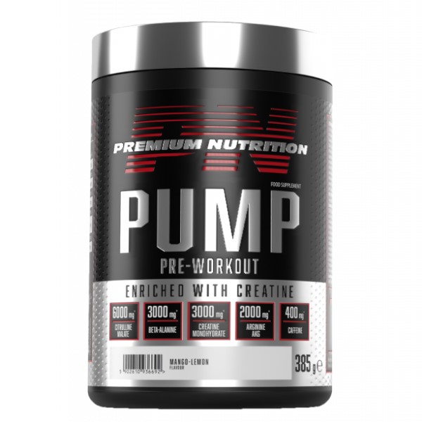 Premium Nutrition Pump Pre-Workout - 385g