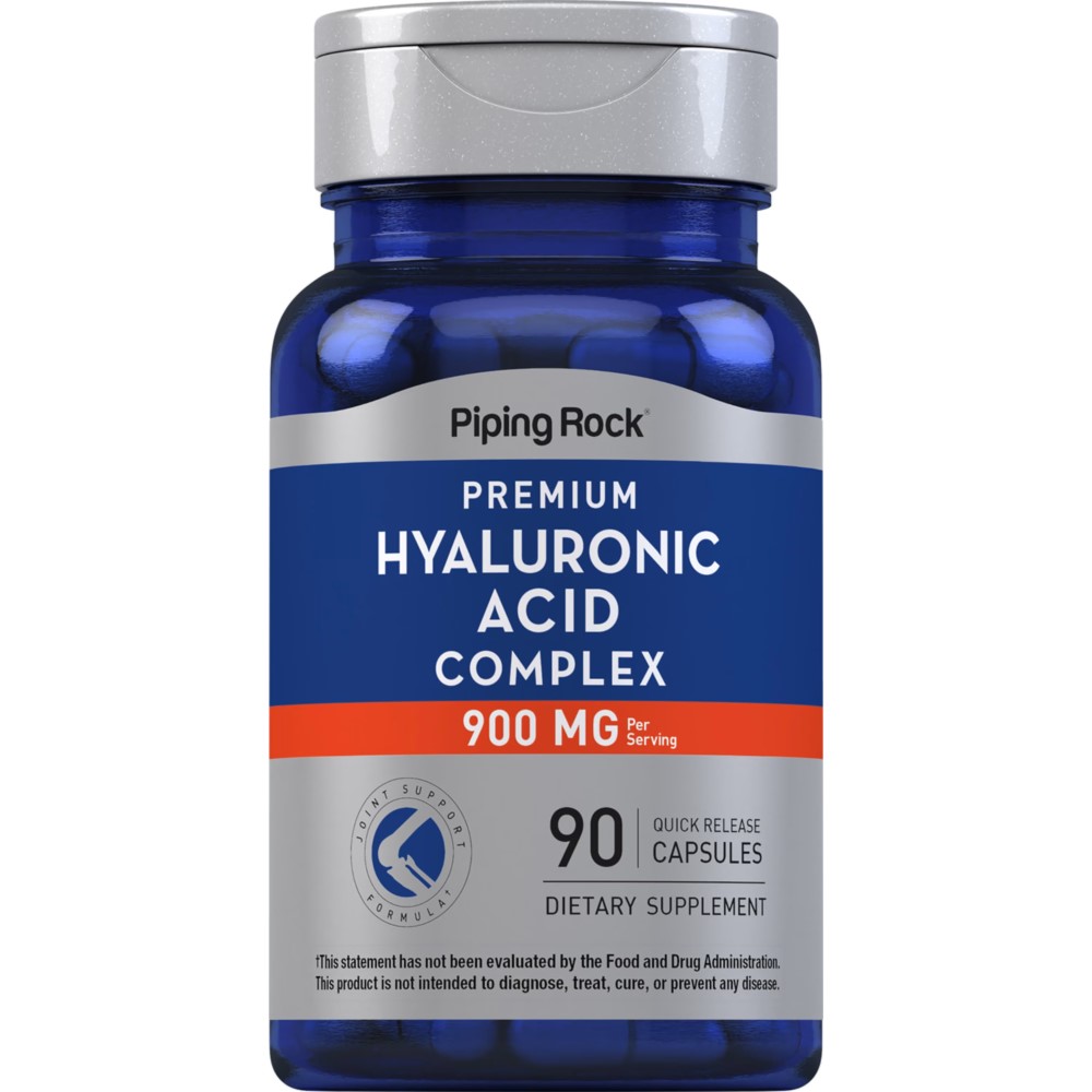 Piping Rock Hyaluronic Acid Complex 900mg - 90 Quick Release Capsules