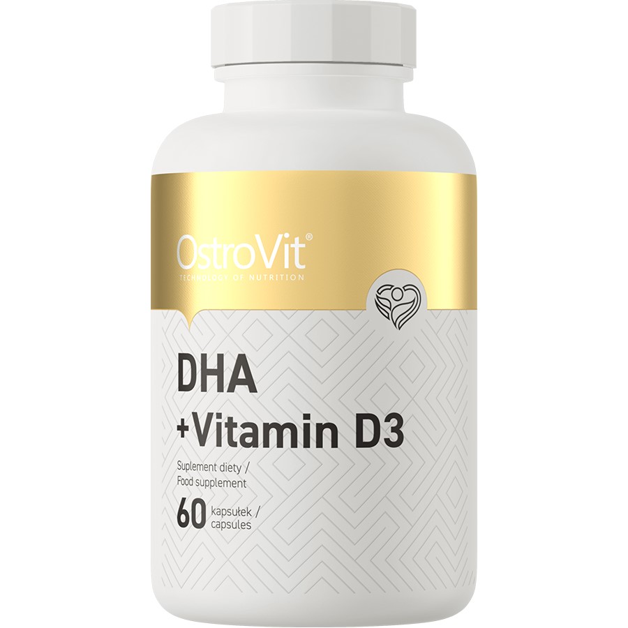 OstroVit DHA + Vitamin D3 - 60 caps