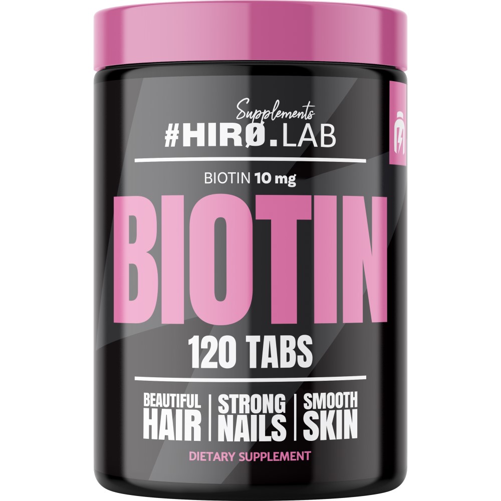 Hiro Lab Biotin 10mg- 120 tabs