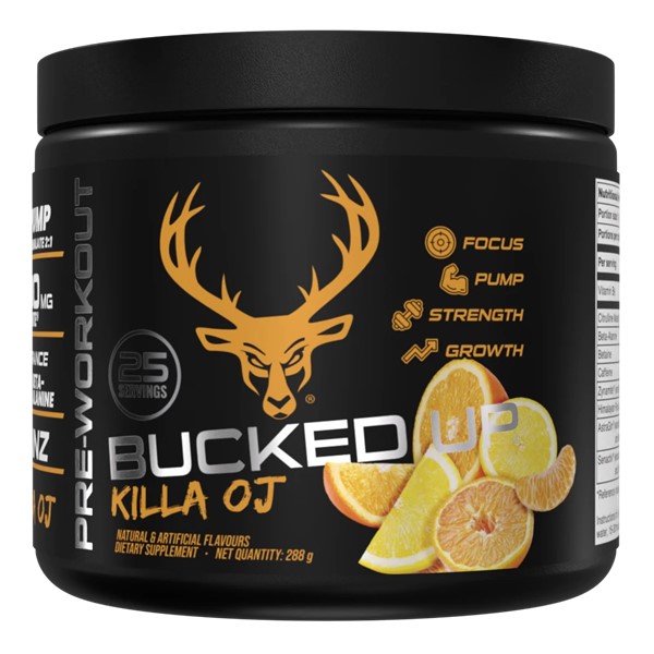 Bucked Up Pre-Workout - 25 servings