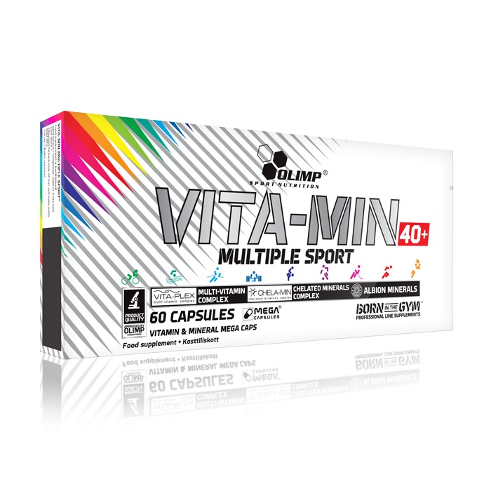 Olimp Vita-Min Multiple Sport 40+ - 60 Caps *40+ Formulated!