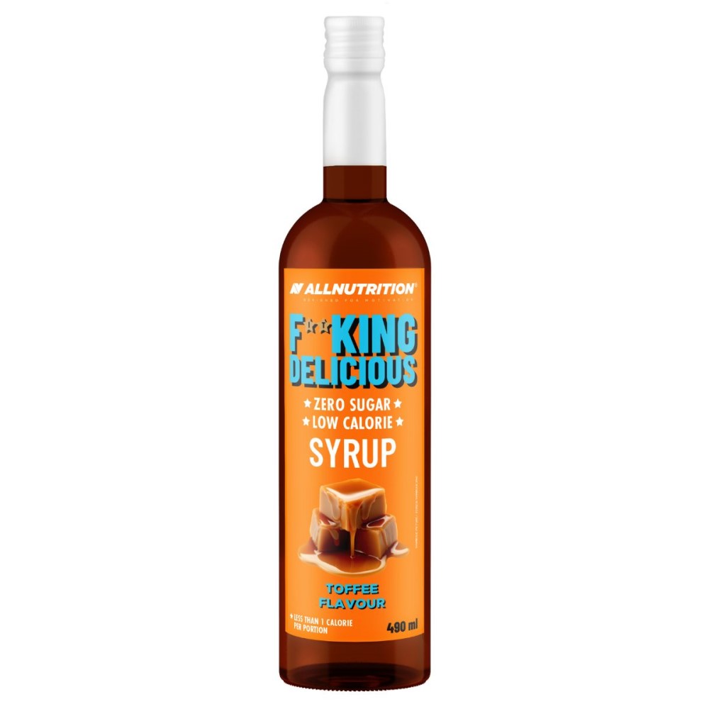 Allnutrition Fitking Delicious Syrup Zero Toffee - 490ml